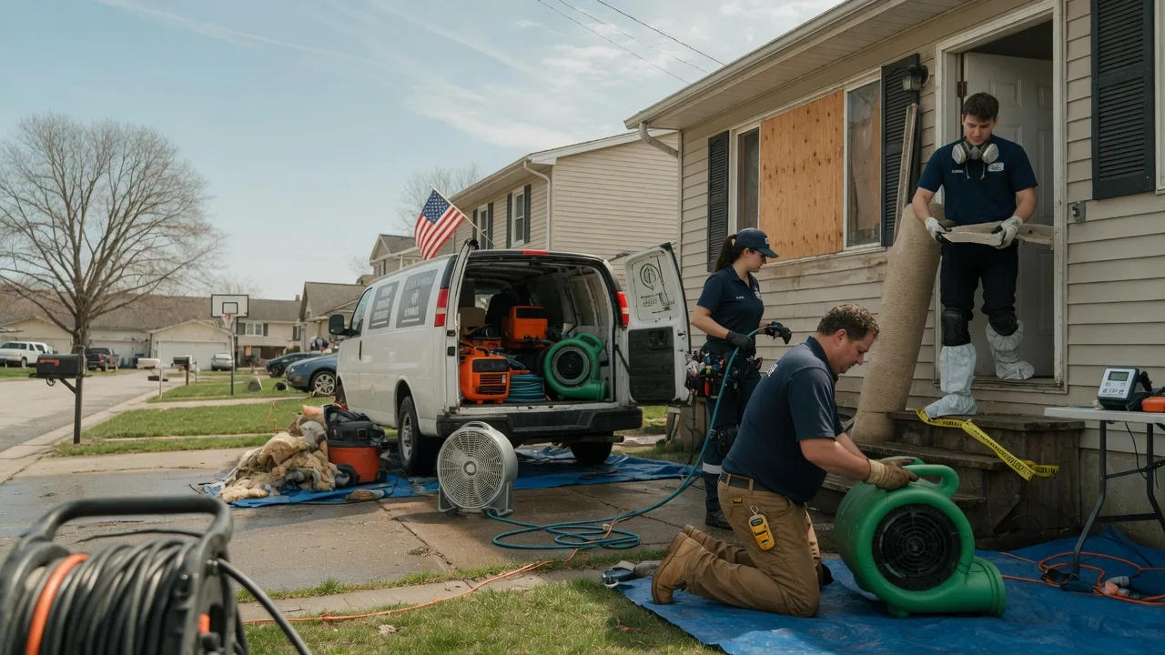 Water Damage Restoration in Siren, WI near me